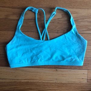 Lulu Lemon sea foam green sports bra